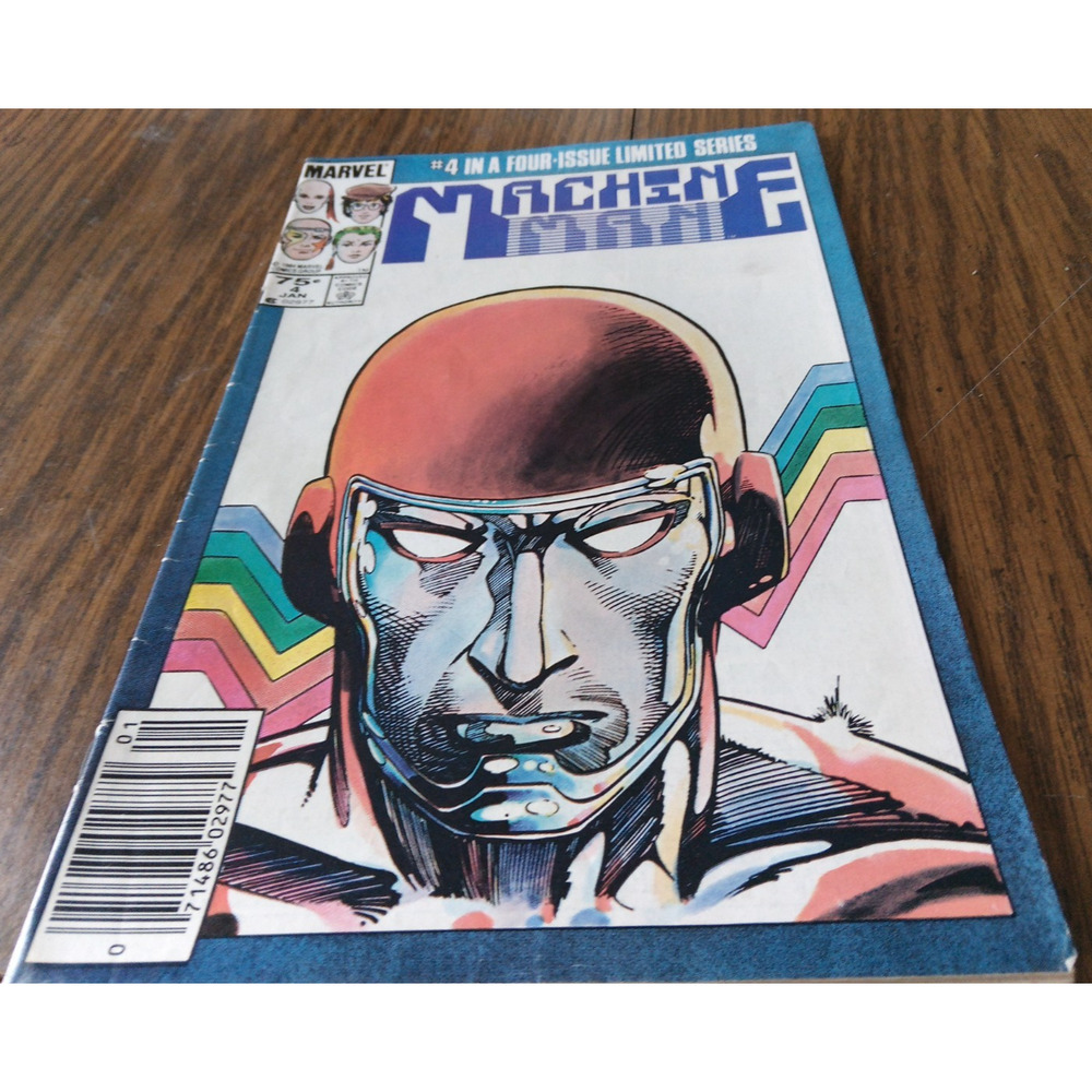 Machine Man #4 January 1985 Marvel Comics